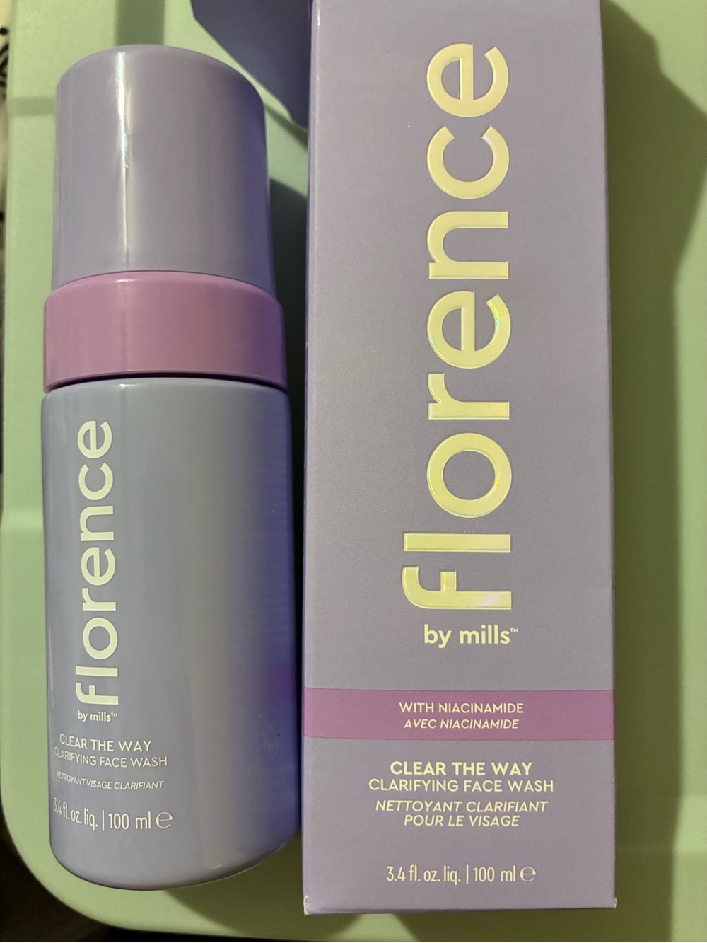 Florence by Mills Clear The Way Clarifying Face Wash - Lavender